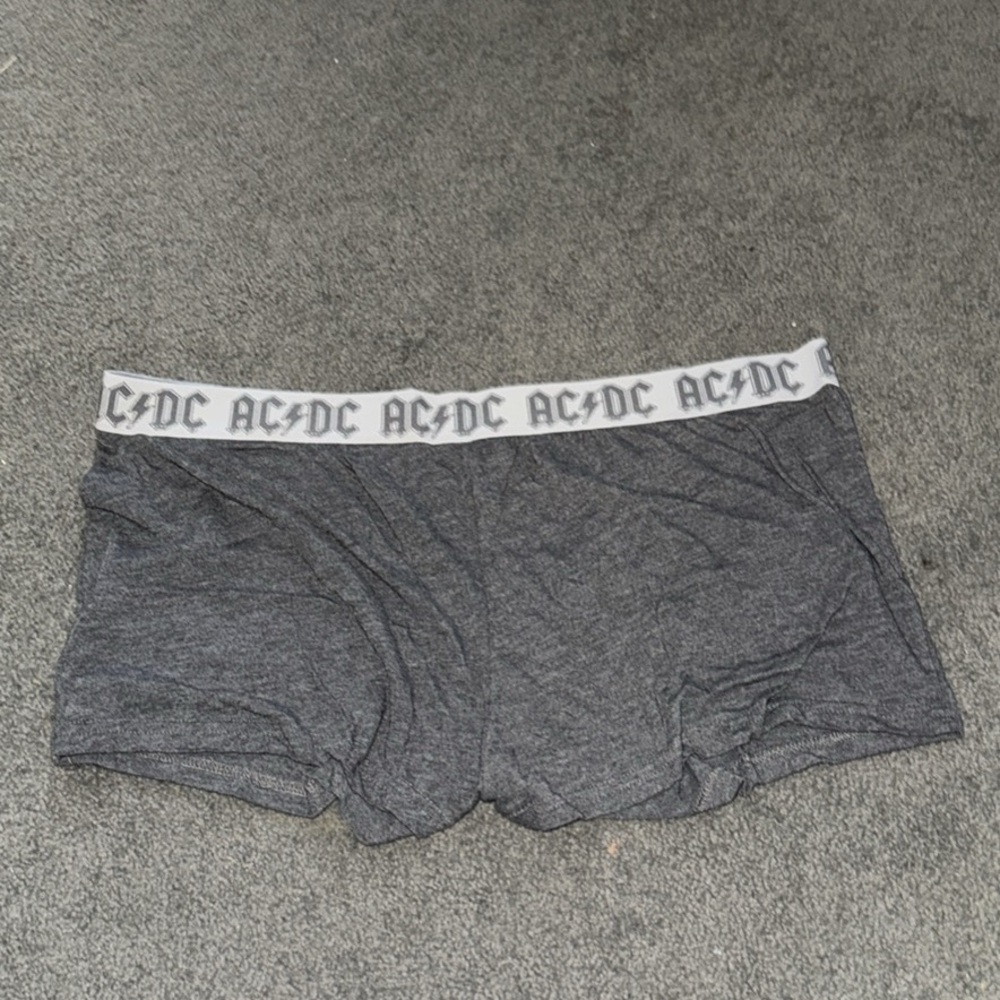 AC/DC Charcoal Boxer Briefs